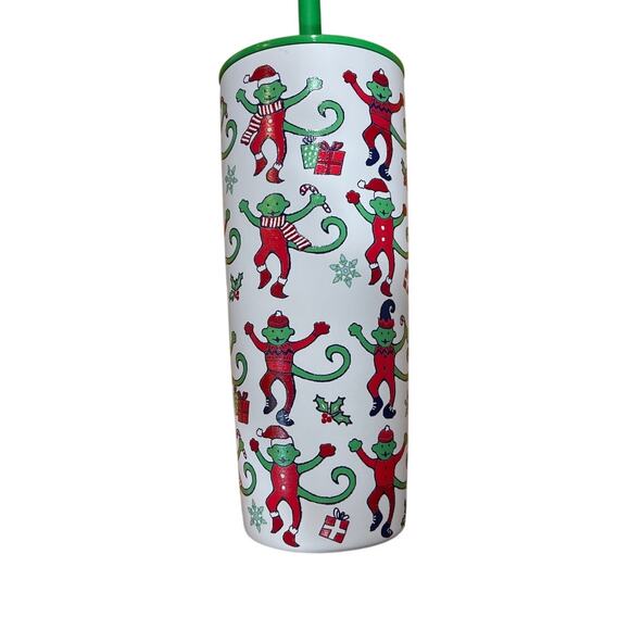 Starbucks/Roller Rabbit Collaboration Limited Edition Christmas Tumbler - Picture 2 of 3